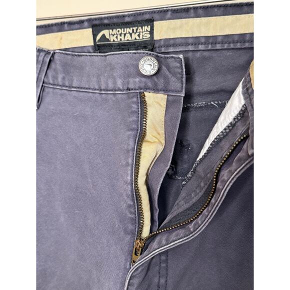 Mountain Khakis Canvas Work Pants Men's 38x34 Gray Original 100% Cotton - Picture 6 of 10